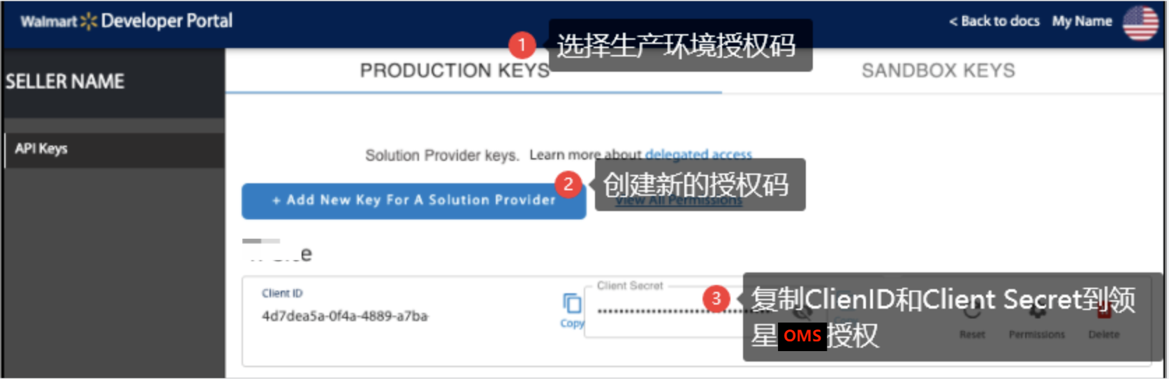Enable permissions - Chinese Version