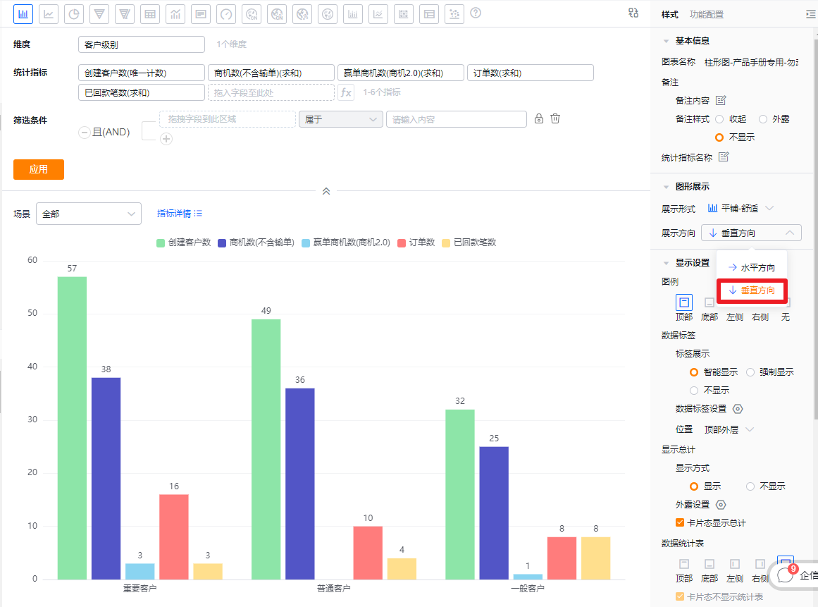 图形展示界面示意