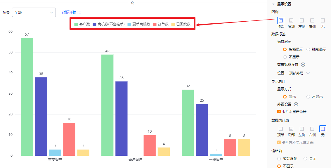 显示设置界面示意