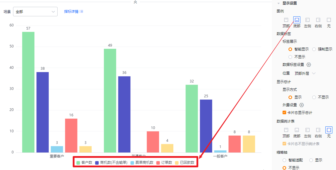 显示设置界面示意