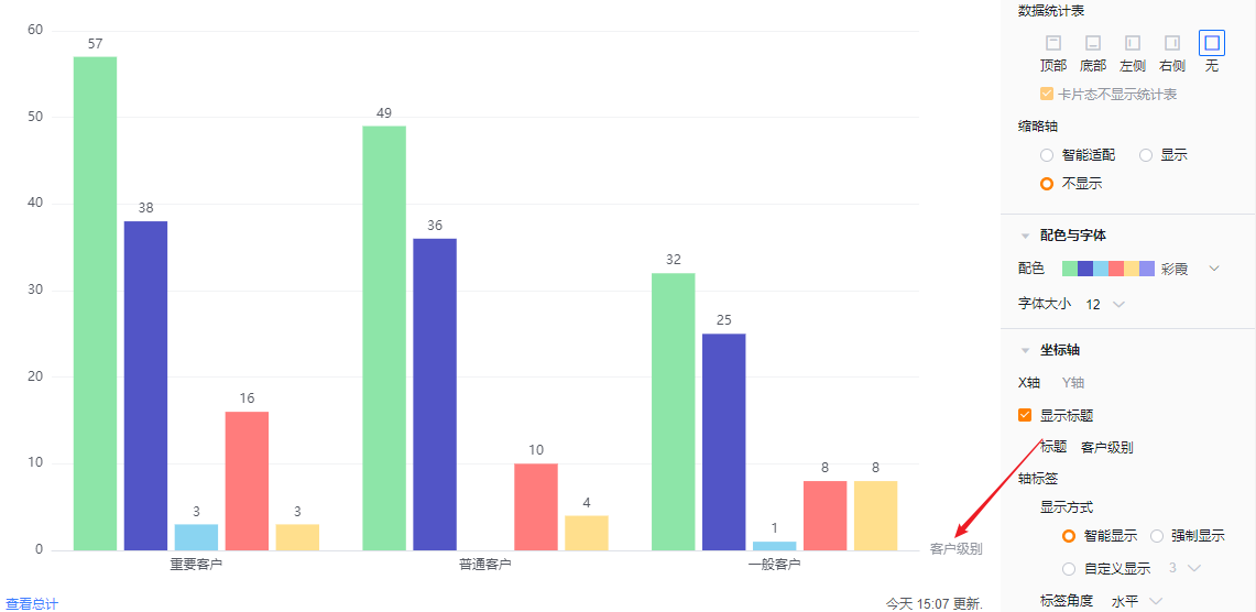 坐标轴界面示意