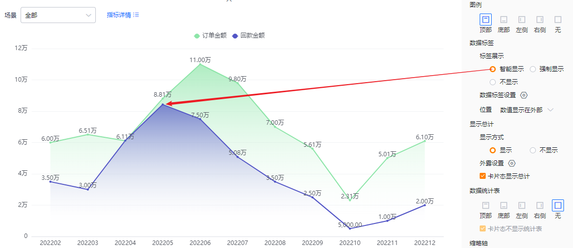 显示设置界面示意