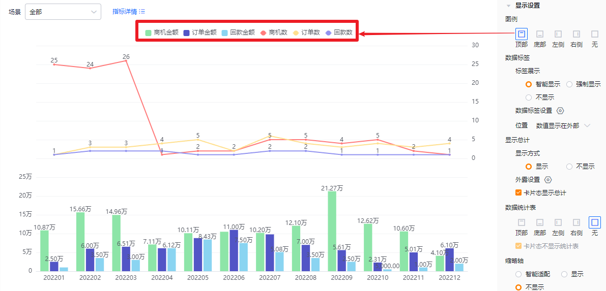 显示设置界面示意