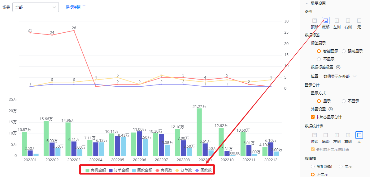 显示设置界面示意