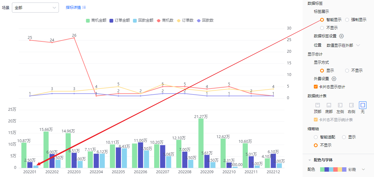 显示设置界面示意