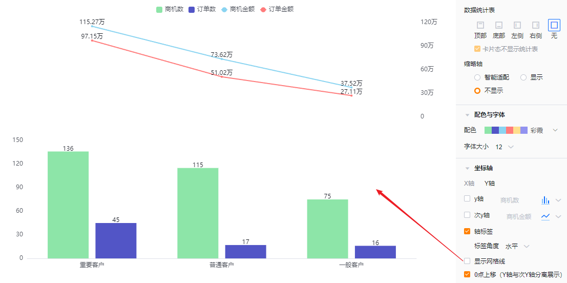 坐标轴界面示意