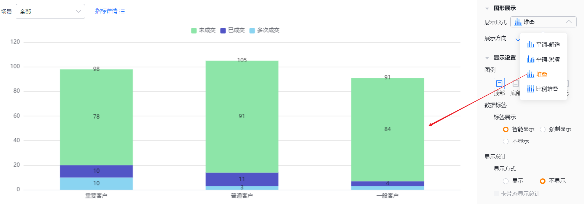 图形展示界面示意
