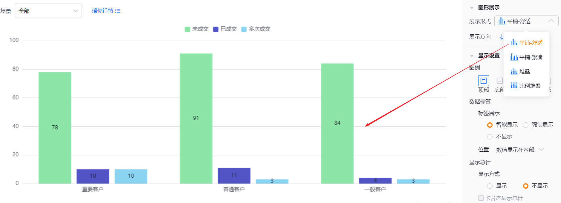 图形展示界面示意