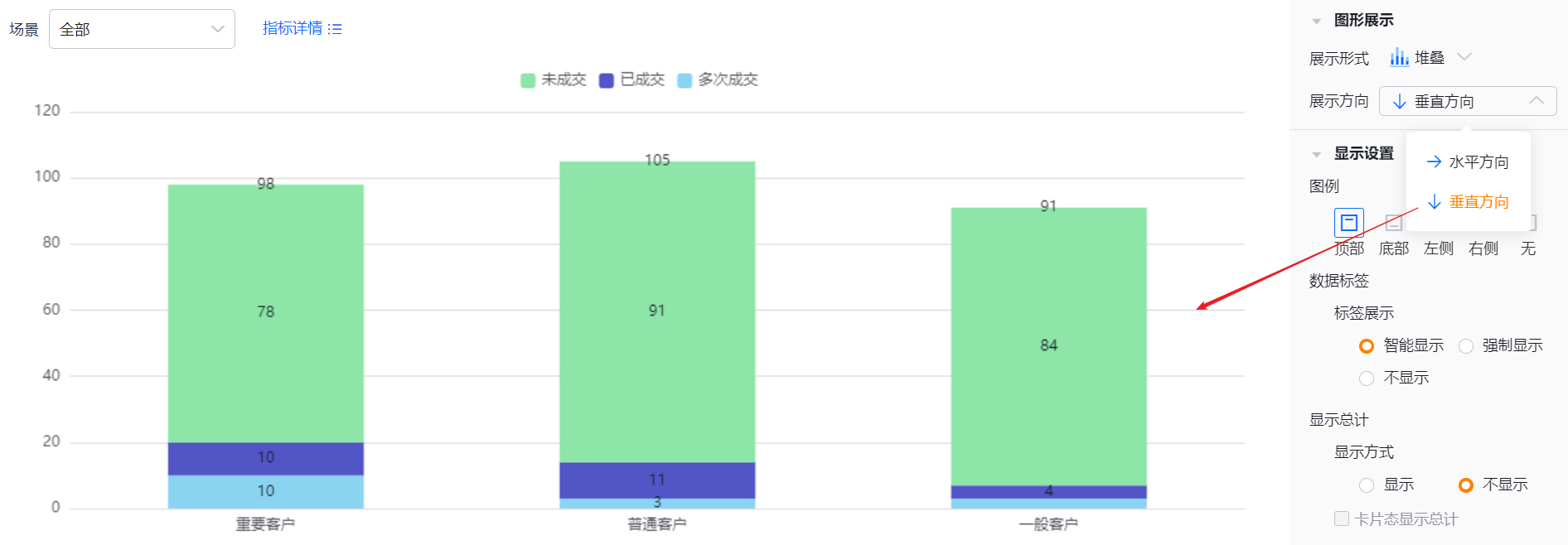 图形展示界面示意