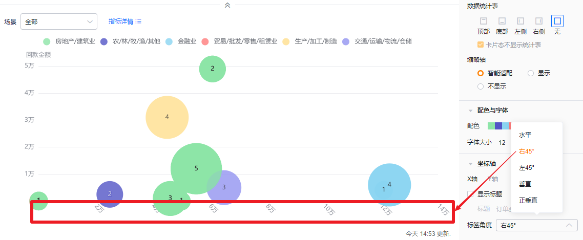 坐标轴界面示意
