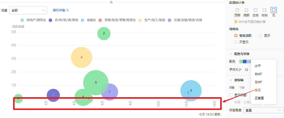 坐标轴界面示意