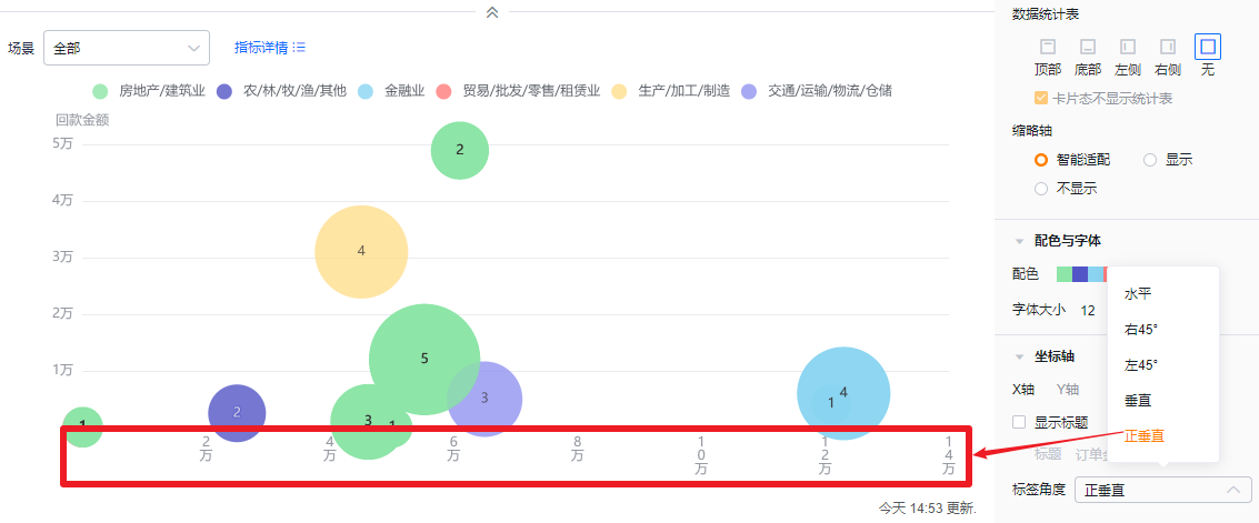 坐标轴界面示意