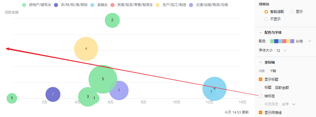 坐标轴界面示意