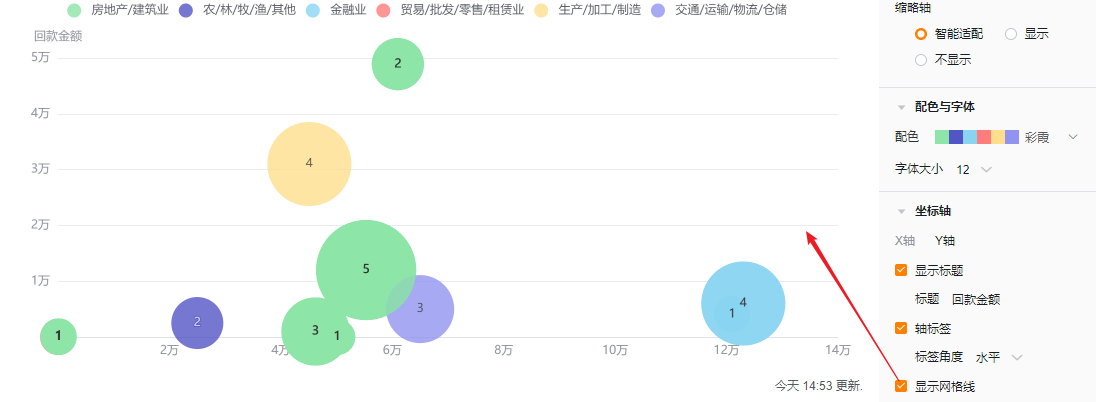坐标轴界面示意