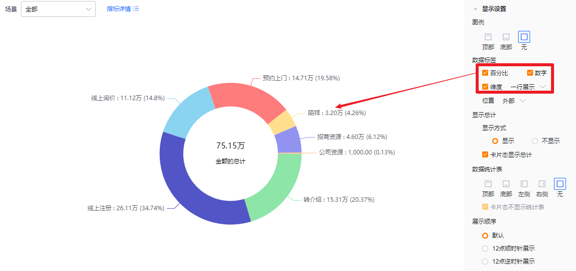 显示设置界面示意